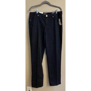 Style & Co. Jeans Size 14 Straight Leg High Rise Tummy Control in Blue NEW NWT